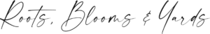 Roots, Blooms & Yards logo