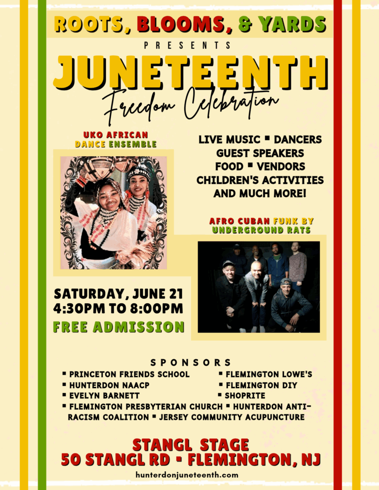 Juneteenth 2025 final poster with sponsor info nd entertainmenta.